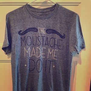 Heather Blue Palmer Cash Mens T-shirt